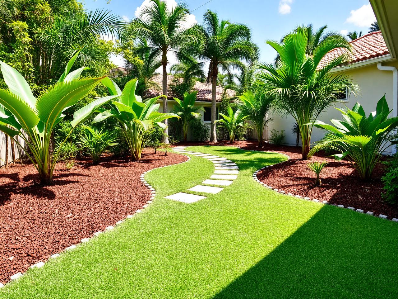 Tropical landscape design